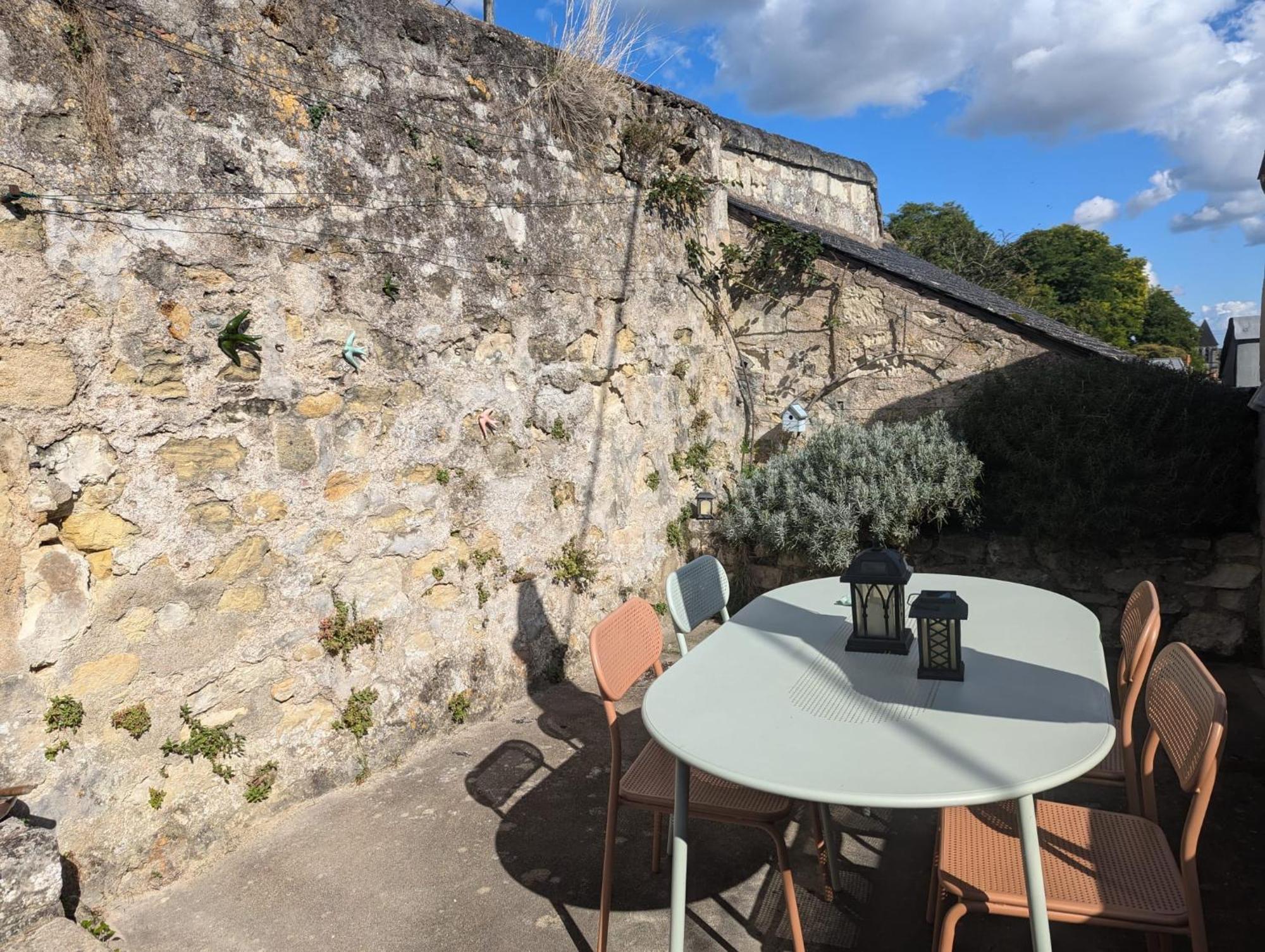 Appartement Des Hirondelles , Au Pied Du Chateau 시농 외부 사진