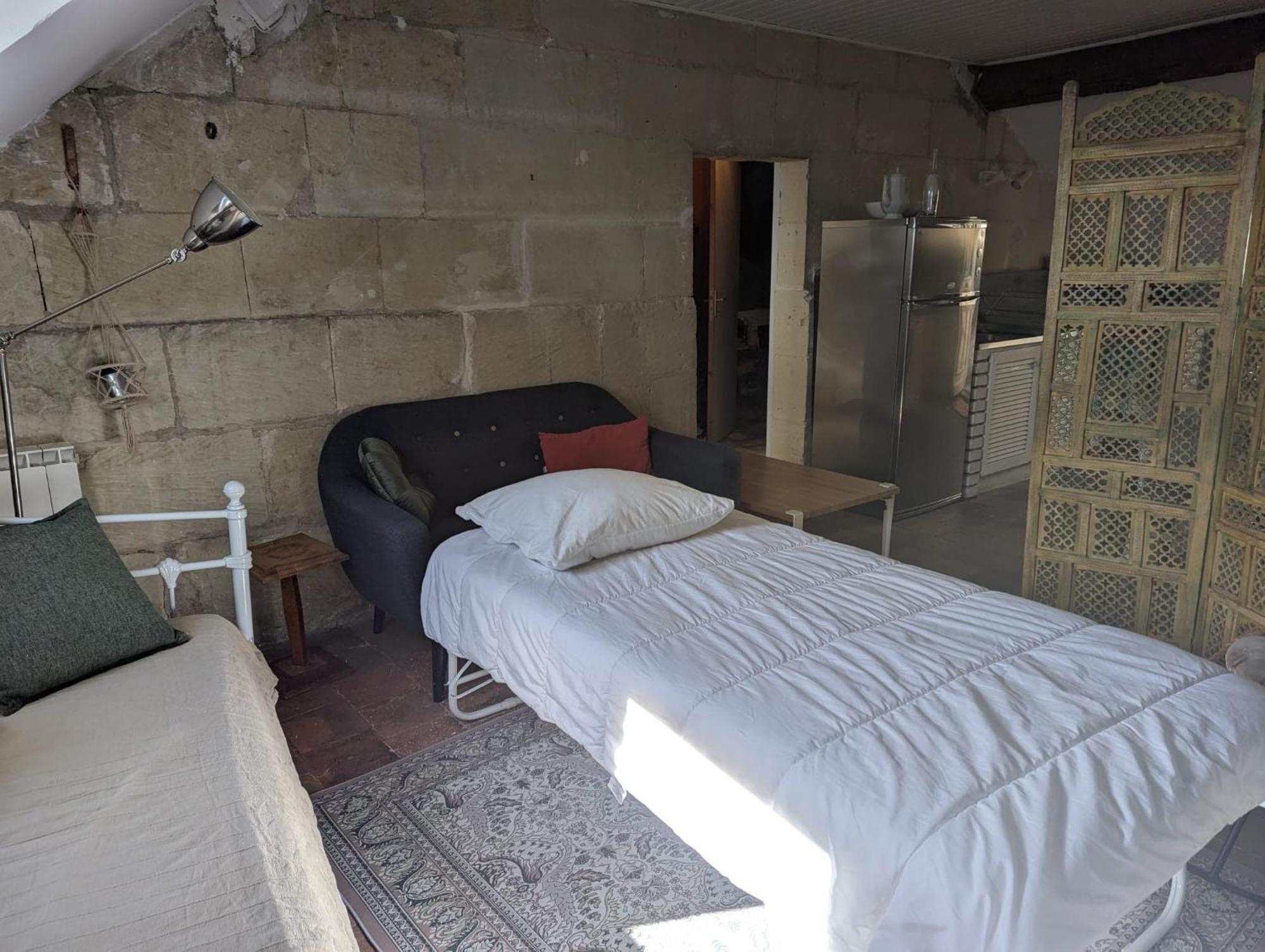 Appartement Des Hirondelles , Au Pied Du Chateau 시농 외부 사진